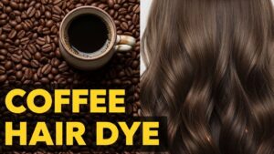 Coffee Hair Dye ☕ Naturally Dark Brown, No Chemicals!