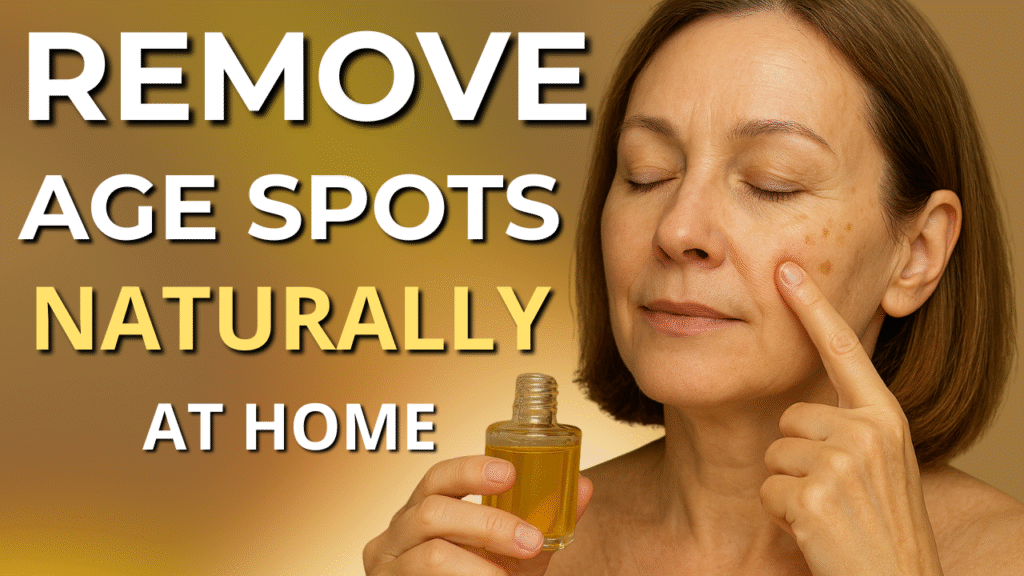 Remove Age Spots Naturally at Home (Fast & Easy)